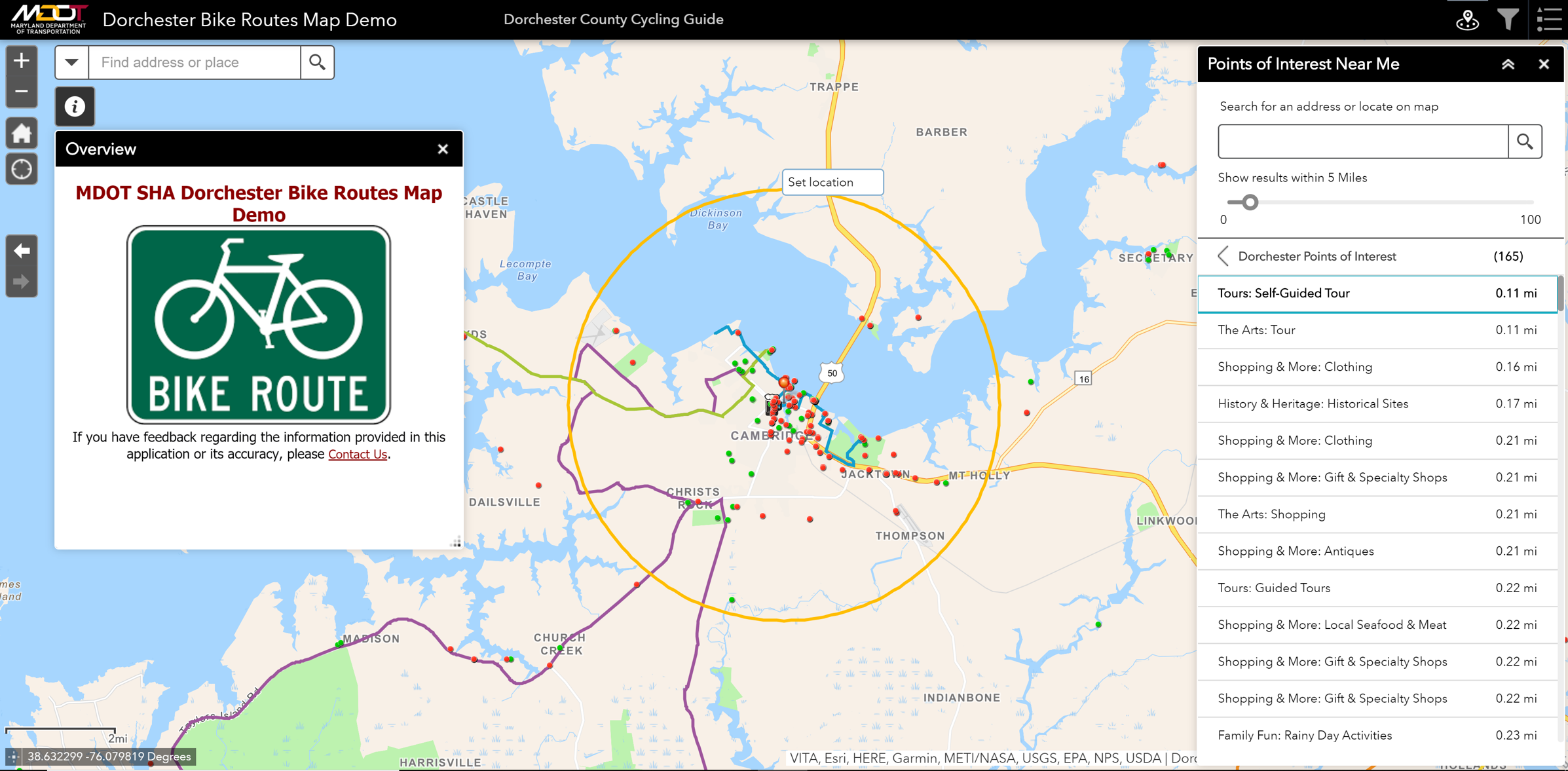 Digital Bike Map
