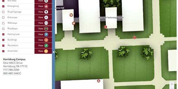 SmartCampus - Harrisburg campus close up  image