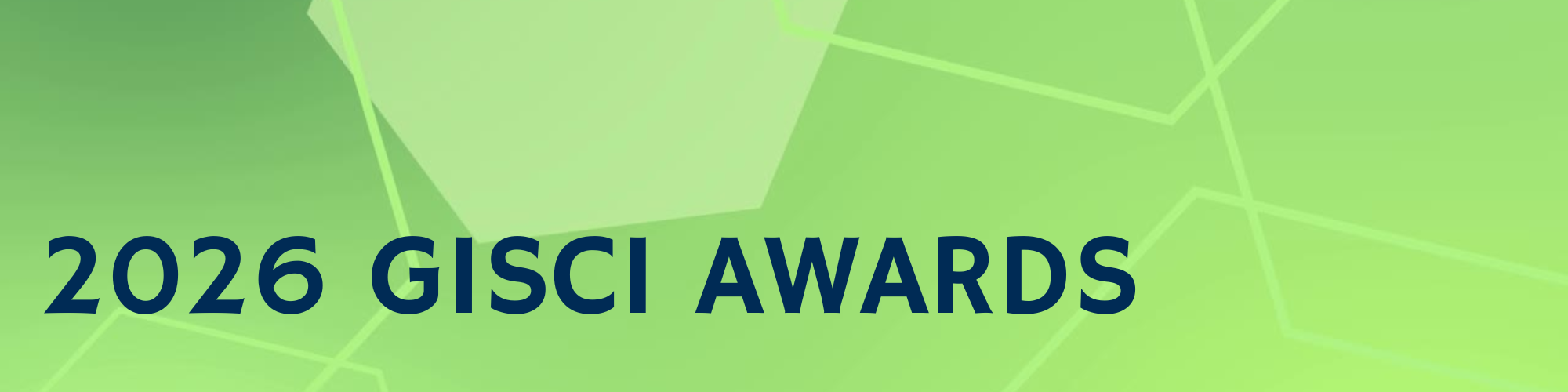 2026 GISCI Awards banner