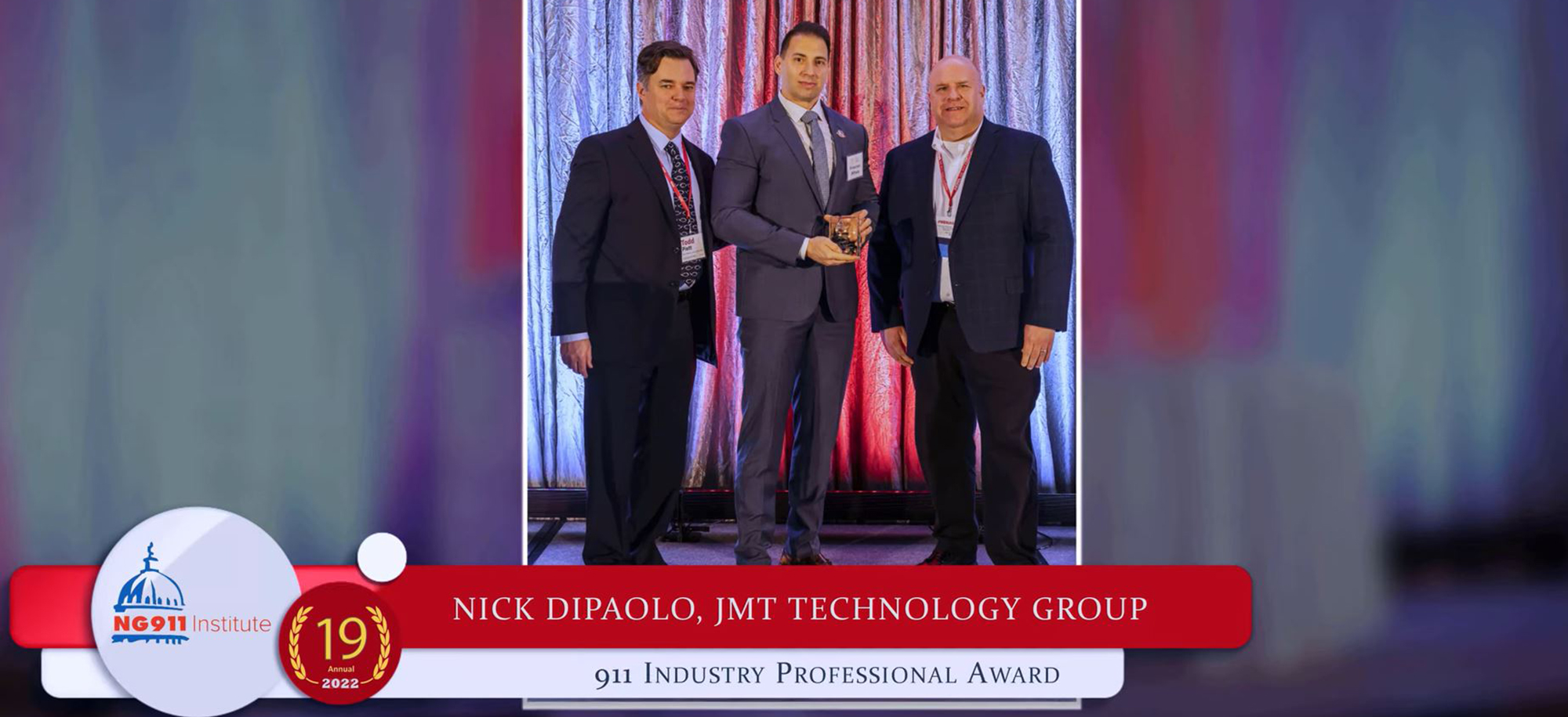 Nick DiPaolo Named 2022 Outstanding Public Safety Professional banner