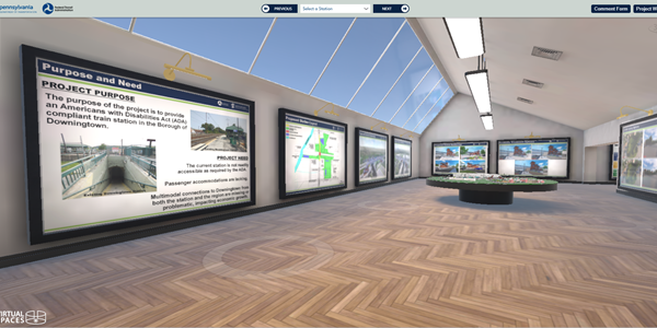 Downingtown Station Virtual Meeting Room image