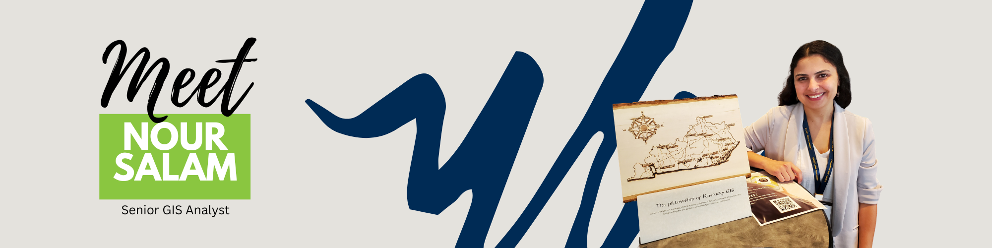 Meet Nour Salam, GISP, Senior GIS Analyst for JMT Technology Group! banner